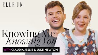 Luke Newton And Claudia Jessie Talk 'Bridgerton', Accents And More | ELLE UK