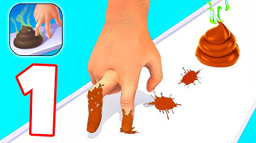 Crushy Fingers - Gameplay Walkthrough Part 1 Dirty Finger (iOS, Android)