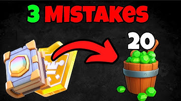 3 HUGE Mistakes to Avoid Before the Next Clash Royale Update! ⚠️