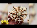 Step up your scary with these Halloween candy spiderwebs