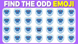 Find the odd emoji, How Good Are Your Eyes?