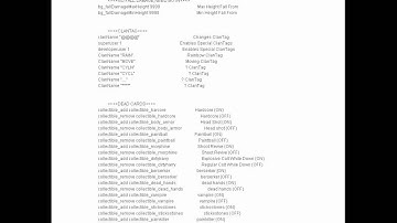 World at war USB dvar list REALLY BIG!