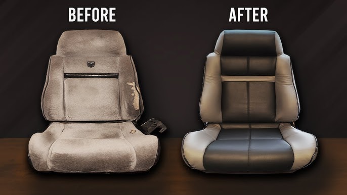 Grey Seat Covers, Grey Leather Seats, Custom Car Seats