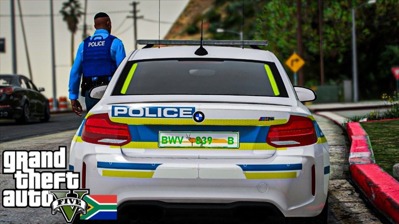 GTA Mzansi - BMW M2 City Patrol l Играю в полицейского | LSPDFR | Эпизод 24