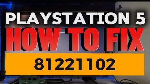 How To Fix PS5 Error 81221102 Remote Play PlayStation 5