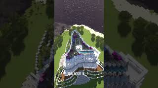 building Burj khalifa in Minecraft #minecraft #minecraftarchitecture #minecraftshorts