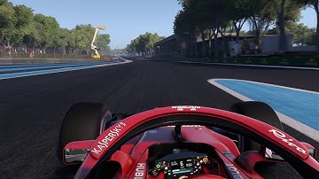 F1 2018 - Lap around Paul Ricard (France)