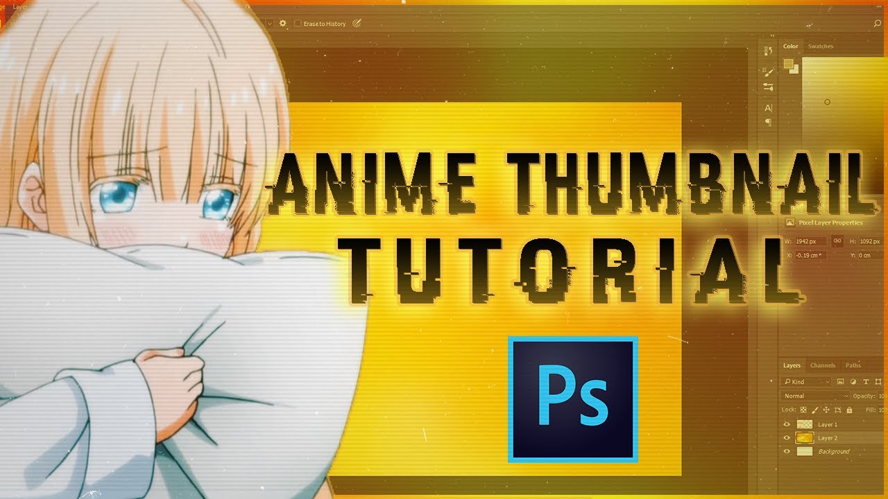 Eu vou fazer sua thumbnail de anime