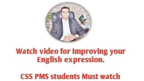 Tips for improving English Expression| Asim Raza guided to improve expression while writing Essay