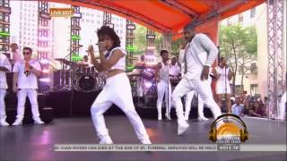 OMG! Ladia Yates vs Usher LIVE on the Today Show