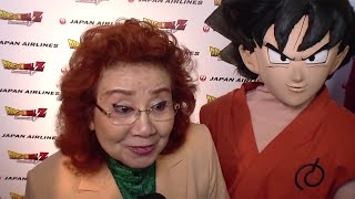 ハリウッドで「かめはめ波」！熱烈歓迎に野沢雅子も感激 劇場版アニメ「ドラゴンボールZ 復活の『F』」ワールドプレミア　#Masako Nozawa　#Dragon Ball Z