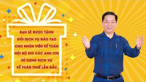 Bạn sẽ được tặng gói đào tạo kế toán nội bộ khi sử dụng dịch vụ kế toán thuế lần đầu.