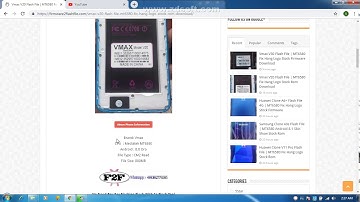 Vmax V20 Flash File MT6580 Hang Logo Fix Firmware Download 100% Tested