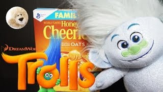 TROLLS MOVIE Cereal Toy Surprise Cherrios Build a Bear Doll Troll Hair Hoodie Guy Diamond DJ Suki