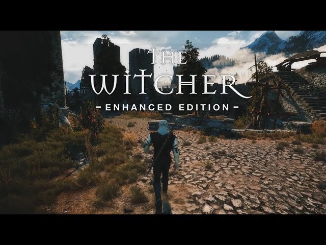 Witcher 1 Prologue REMASTERED - Side by Side COMPARISON 