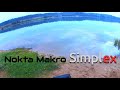 Поиск с Симплексом на пляже в воде. Nokta Makro Simplex.