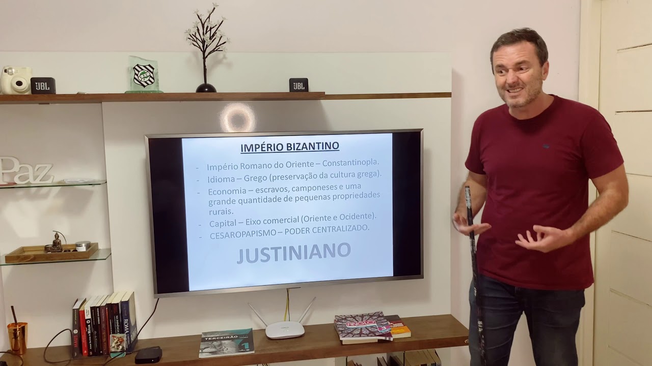 Aulão com Tio Dani - Império Bizantino e Reino Bárbaro