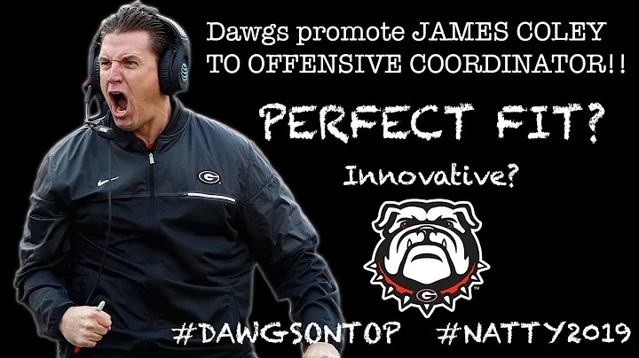 Dawgs On Top: NEW OC JAMES COLEY 'bout to shake it...