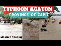 Baha sa CAPIZ dulot ng Bagyong Agaton | Agaton leaves massive flooding in CAPIZ |AgatonPH|Pray4Capiz