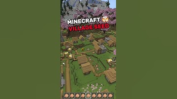 Thumbnail of best village seed for minecraft pe 1.21 🤯