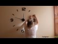 Assembly video | Designer Wall Clocks - designerwallclocks.co