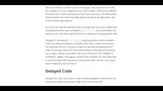 Runtime Coverage using Chrome DevTools