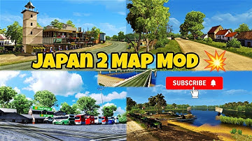 JPN 2 Map Mod 💥 for Bus Simulator Indonesia #newmapmod #newbusmod #mountainmap #hillsmap #forestmap