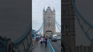 Walking Across Tower Bridge In London towerbridge londonwalk londonlife londoners