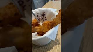I eat chicken popcorn at coffee bean part 2