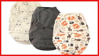Hudson Baby Uni Baby Cotton Swaddle Wrap, Forest, 0-3 Months