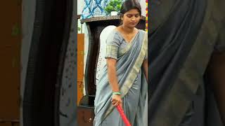 Aunty Cute Vlog With Saree
