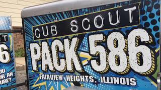 Pack 586 Scouting for food 2019