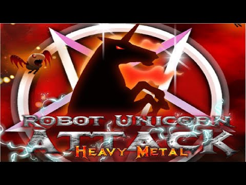 Robot Unicorn Attack: Heavy Metal [PC] Gameplay