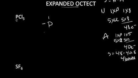 Expanded Octet Part 1
