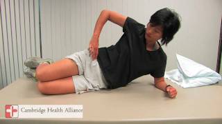 CHA Rehab  Side Plank on Knees