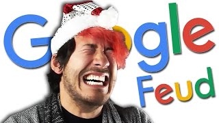 LAUGHING MY JINGLE BELLS OFF | Google Feud #3