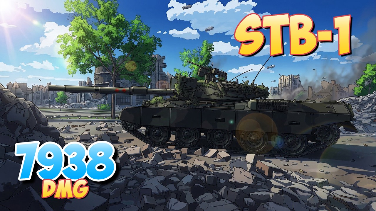 STB-1 - 5 Фрагов 7.9K Урона • World Of Tanks