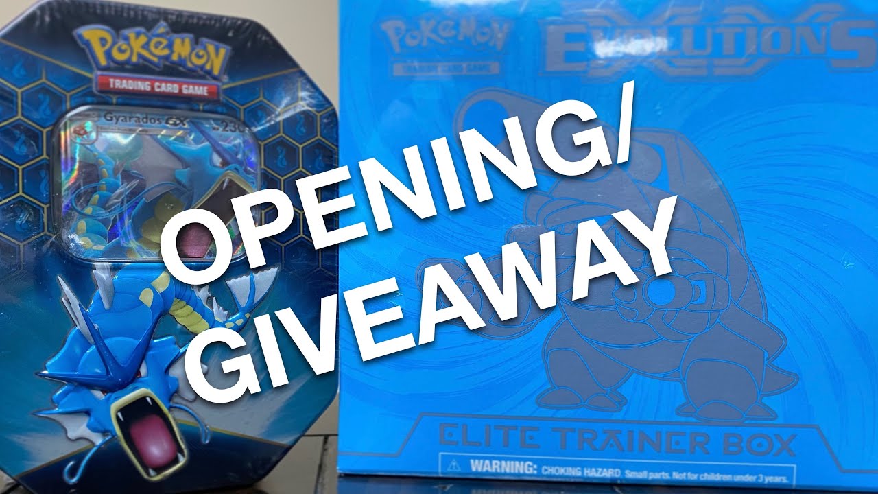 POKEMON CARD OPENING/GIVEAWAY! XY EVOLUTIONS AND HIDDEN FATES!