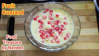 How to make Fruit Custard at home || Fruit Custard Recipe || Fruit Custard kaise banaye