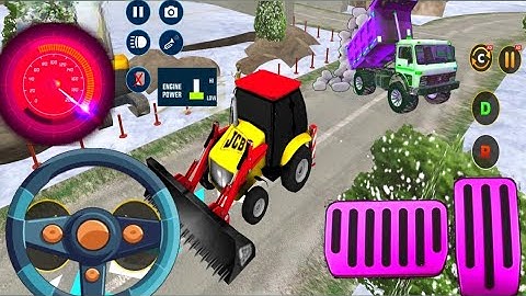 Real Construction Simulator 3D - JCB Excavator Driving Game 2025 - Android GamePlay 