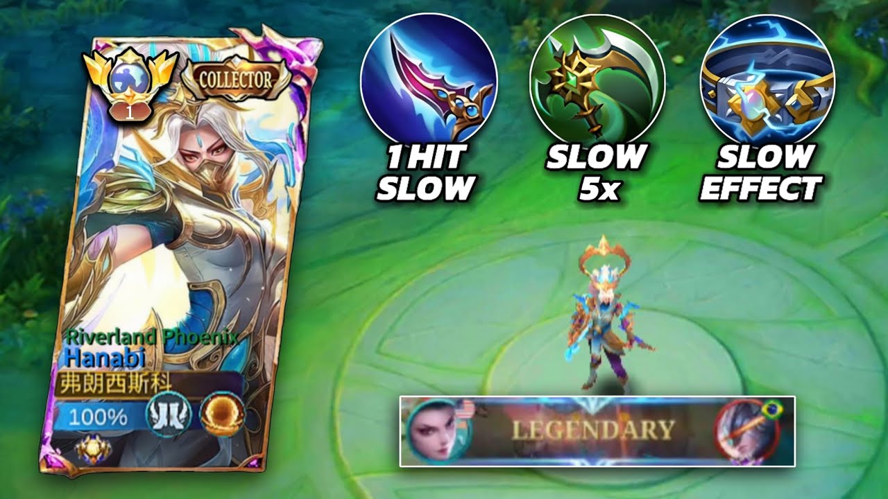NEW META ! HANABI SUPER SLOW HACK BUILD, 99.9% BROKEN, AGGRESSIVE ...