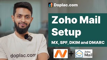Setup Zoho Mail MX, SPF, DMARC, and DKIM Records | Doplac CRM