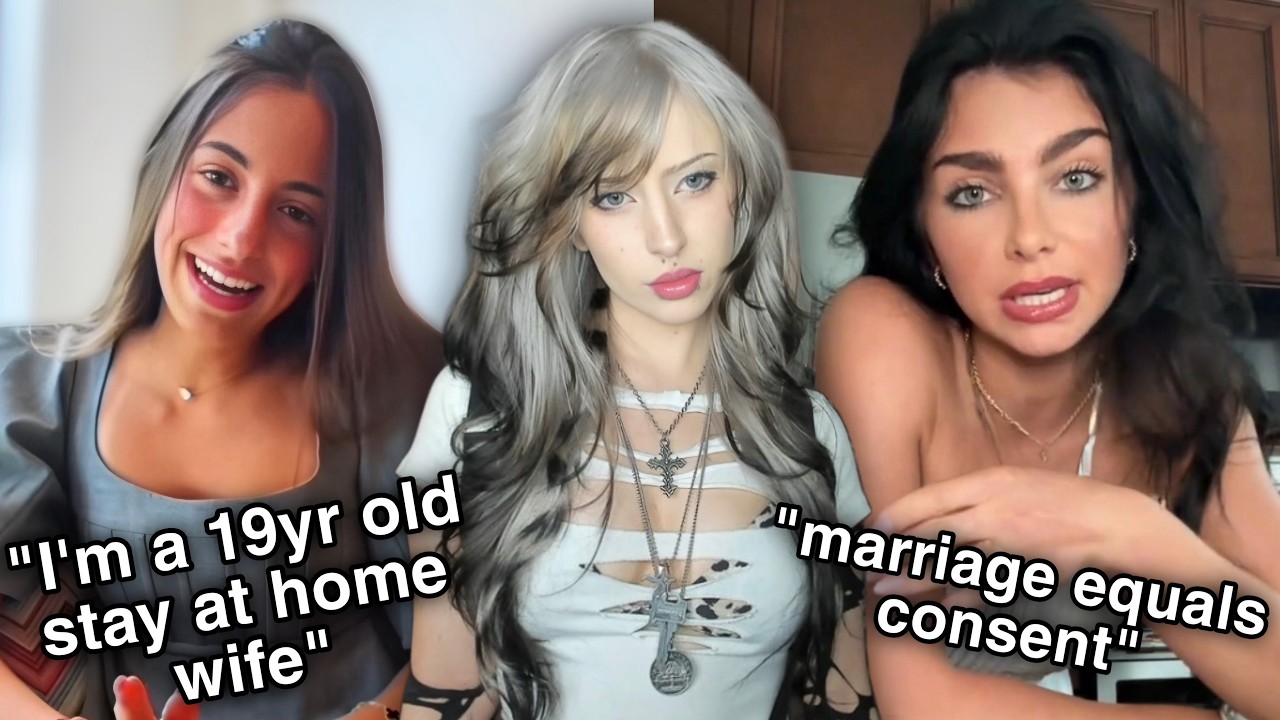 the TEENAGE tradwives of tiktok