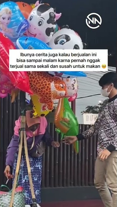Ibu ini berjualan dari pagi tapi belum ada yang terjual satupun #CareToInspire #Shorts