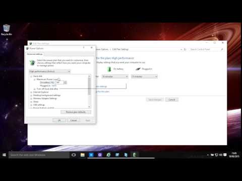 Windows 10 And 8.1 Power Settings - Improve Battery Life And Speed Up Computer