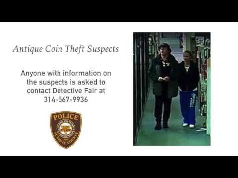 Antique Coin Theft Suspects