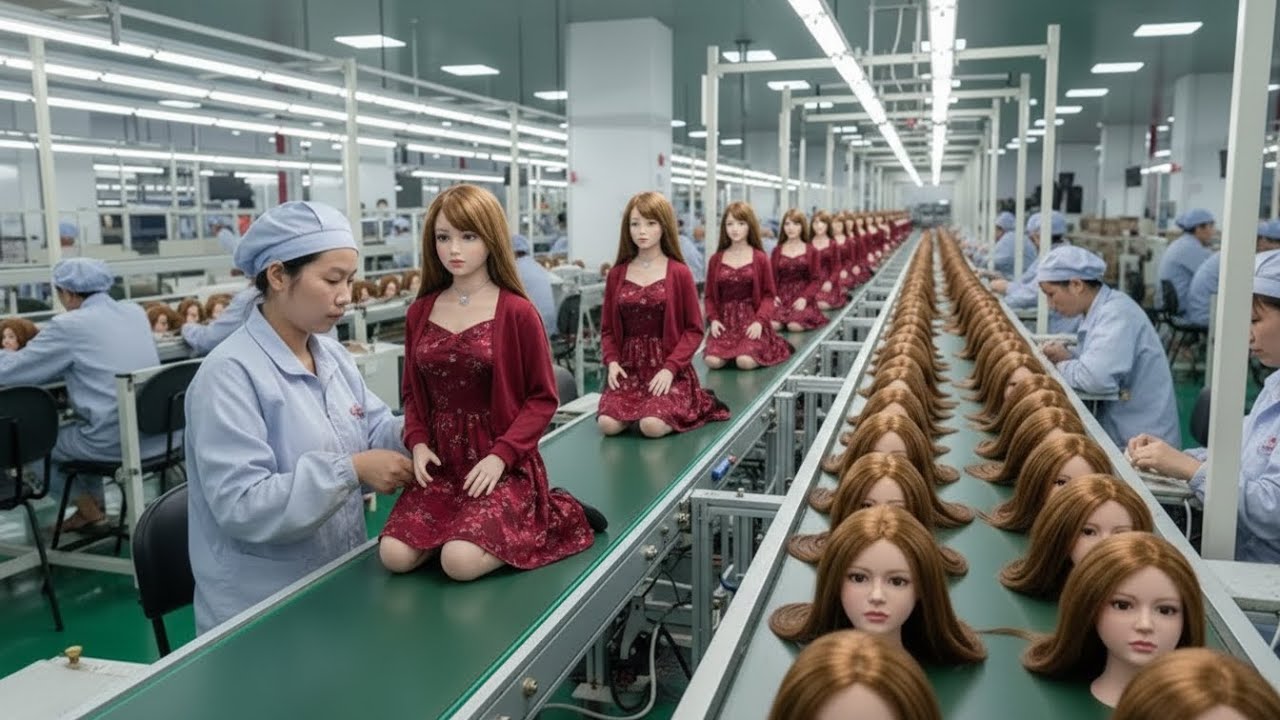 inside China’s Ultra-Realistic Silicone Doll Factory: From Liquid Siliconeto Doll (Full Process)