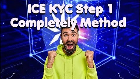 How To Complete KYC Step 1 || Complete Method ICE Network KYC Step 1 || jamilqureshiofficial