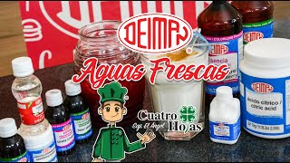 Aguas frescas al estilo de tu heladería favorita