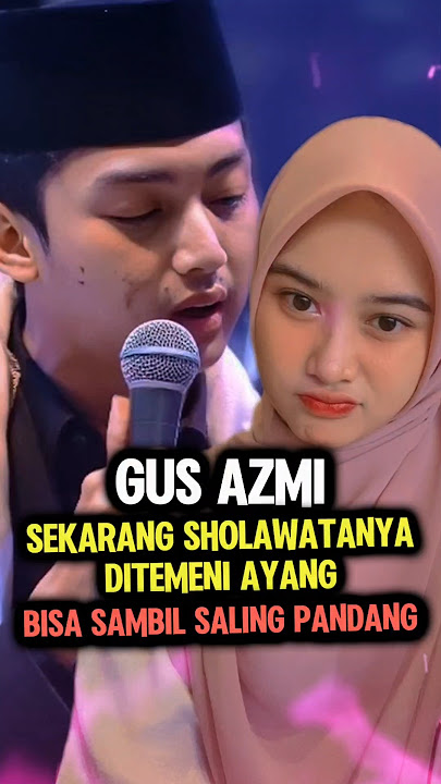 Gus Azmi Sholawatan Bareng Istri #shorts
